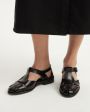 Кожаные сандалии Pesca, цвет черный - миниатюра 4