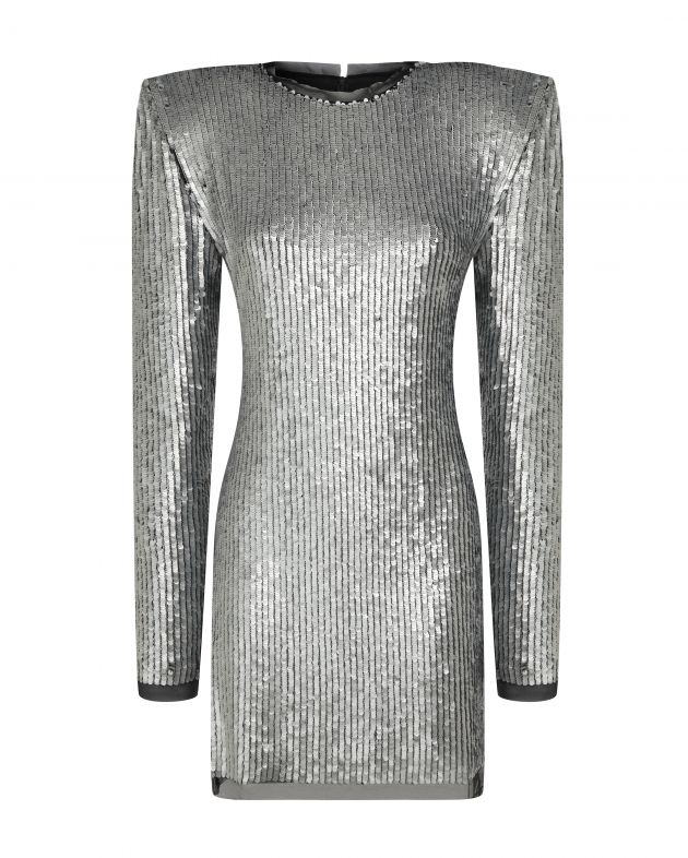 AUTENTIMENTS Платье ONYX, цвет серебряный - изображение 1
