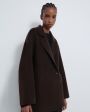 Короткое пальто Lina, цвет коричневый - миниатюра 3