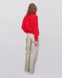 A.P.C. Шерстяной свитер Thea, цвет красный - миниатюра 3