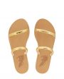 Ancient Greek Sandals Сандалии Echidna, цвет золотой - миниатюра 4