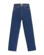 Re/Done Прямые джинсы в стиле 70-х с ультравысокой посадкой, цвет синий - миниатюра 1