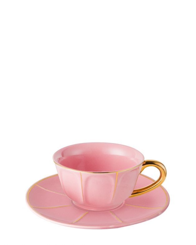 Чайная пара Funky Table, цвет розовый - изображение 1