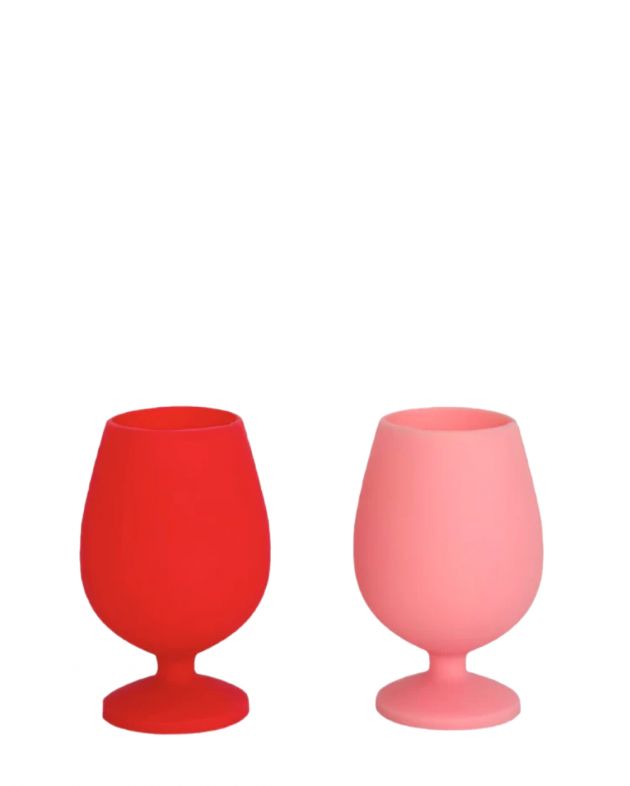 Porter Green Набор винных бокалов Stemm (2 шт.), цвет красный/розовый - изображение 1