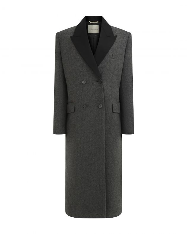 AUTENTIMENTS Пальто демисезонное NOVEL, цвет темно-серый - изображение 1