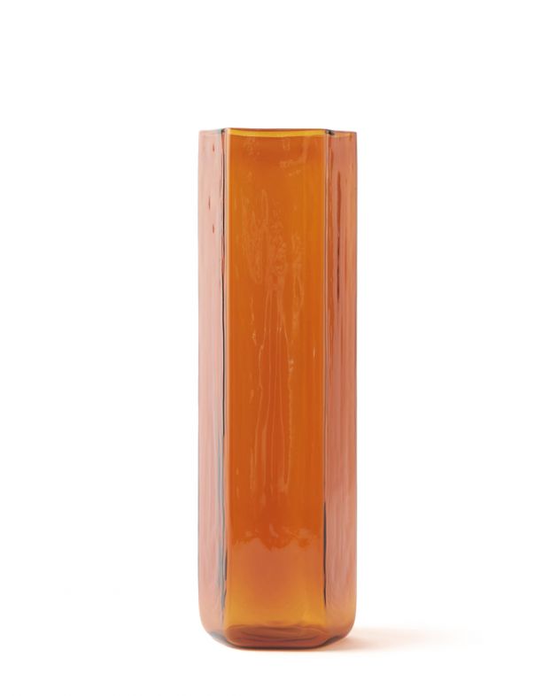 R+D.LAB Ваза Gonia, цвет оранжевый - изображение 1