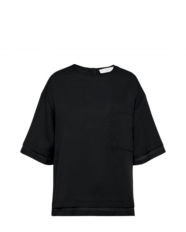 TELA Блуза, цвет черный - изображение 1