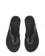 Ancient Greek Sandals Кожаные сандалии Laconia flip-flop, цвет черный - миниатюра 4