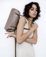 YUZEFI Сумка с ручками Oyster Shoulder Bag, цвет тауп - миниатюра 2