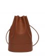 Кожаный рюкзак Liana, цвет коричневый - миниатюра 1