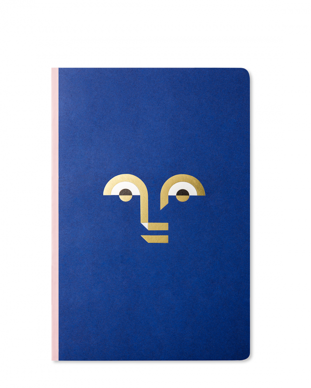 Блокнот Apollo Notes, цвет синий - изображение 1