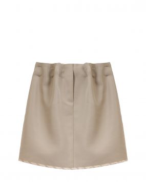 Юбка UNFOLD из итальянской шерсти с шелком