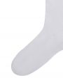 Носки в рубчик, цвет белый - миниатюра 3