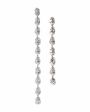 Copine Jewelry Серьги Drops, цвет серебряный - миниатюра 1