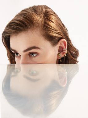 Кафф с фианитами