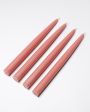 AROMATEPLO Столовые свечи TAPER, набор из 4 штук, цвет розовый - миниатюра 2