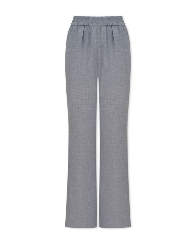 Прямые брюки Ome, цвет серый - изображение 1