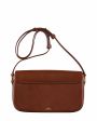 A.P.C. Сумка Grace Baguette, цвет коричневый - миниатюра 4