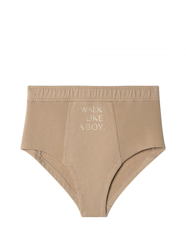 HALFBOY Шорты, цвет бежевый - изображение 1