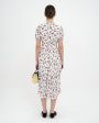 Botrois Платье миди Yasmine Confetti с цветочным принтом, цвет белый - миниатюра 5
