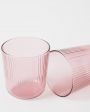 R+D.LAB Набор из двух стаканов Luisa Acqua Millerghe, цвет розовый - миниатюра 2