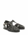 Ancient Greek Sandals Сандалии Karina, цвет черный - миниатюра 2