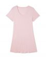 Derek Rose Пижамное платье-футболка Lara, цвет розовый - миниатюра 1