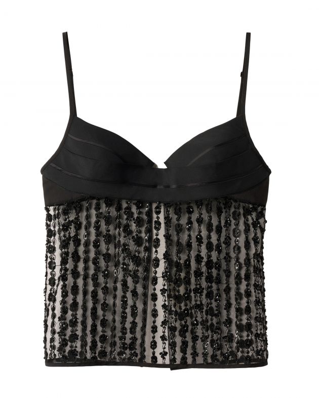 COIS Топ-бра LINE, цвет черный - изображение 1