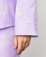 Пижамный костюм с брюками, цвет сиреневый - миниатюра 4