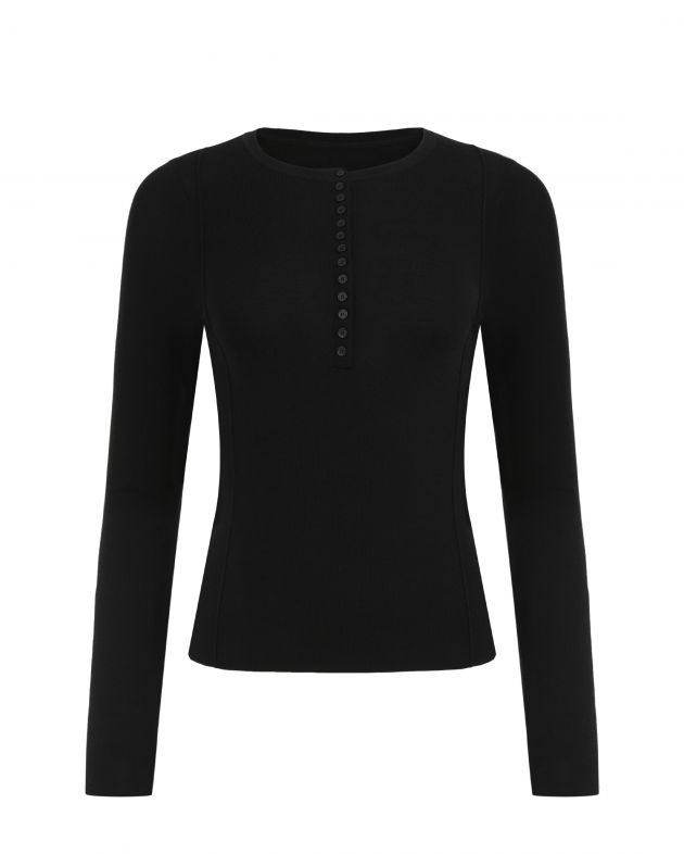 AUTENTIMENTS Джемпер NARRATOR, цвет черный - изображение 1