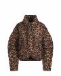 AUTENTIMENTS Пуховик ARMOUR, цвет леопардовый - миниатюра 1