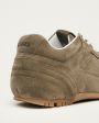 ALOHAS Замшевые кеды, цвет хаки - миниатюра 5