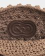COIS Сумка Knitted Pawns Cappuccino, цвет коричневый - миниатюра 3