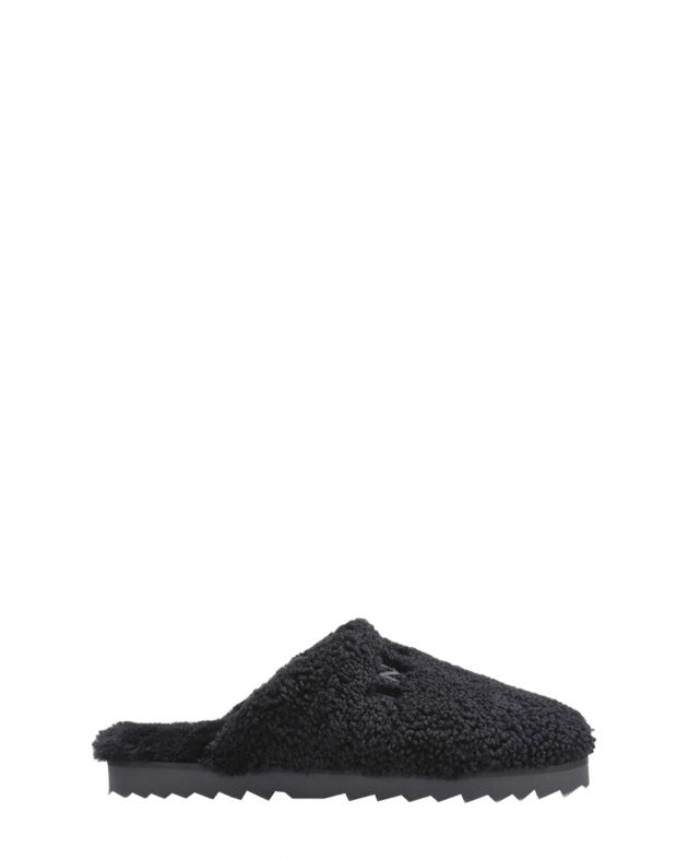 INUIKII Тапочки из овчины Curly Slipper, цвет черный - изображение 1