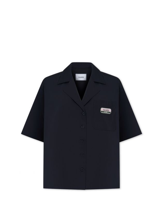 Рубашка с коротким рукавом Workwear, цвет синий - изображение 1