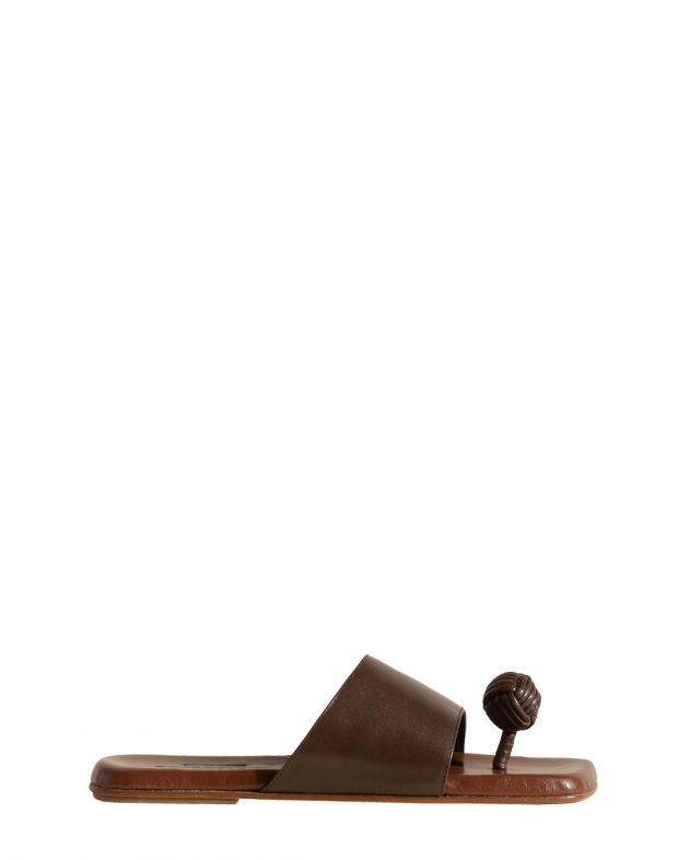 Кожаные сандалии Loteta, цвет коричневый - изображение 1