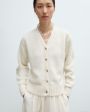 CORDERA Кардиган, цвет молочный - миниатюра 3