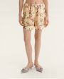 The Ayris Пижамные шорты Serena, цвет бежевый/зеленый - миниатюра 6