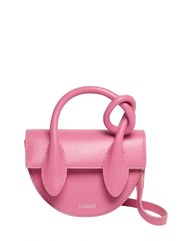 Мини-сумка Pretzel, цвет розовый - изображение 1
