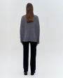 Le Kasha Кашемировый свитер Suede с высоким воротом, цвет серый - миниатюра 7