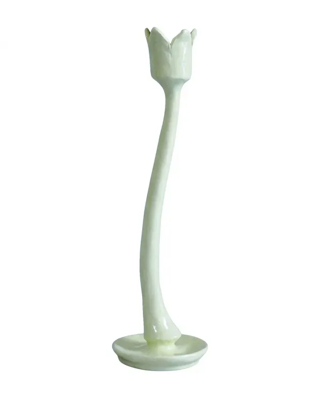 EVE Подсвечник Lotus Green, цвет зеленый - изображение 1