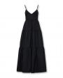 Ярусное платье Milou со сборками, цвет черный - миниатюра 1