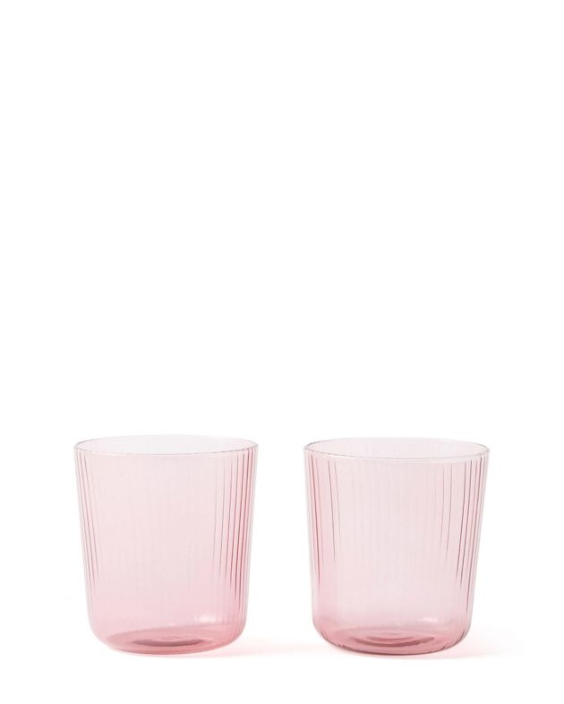 R+D.LAB Набор из двух стаканов Luisa Acqua Millerghe, цвет розовый - изображение 1