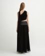 POSSE Юбка макси, цвет черный - миниатюра 4