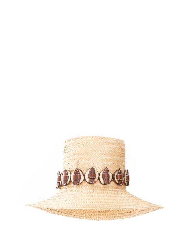 Шляпа Wayuu Tagua, цвет бежевый - изображение 1