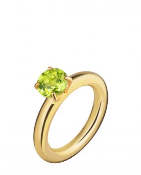 Baby Cartoon Ring с хризолитом