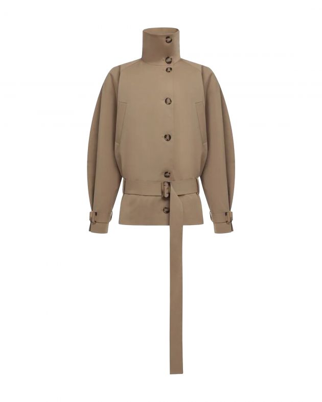 AUTENTIMENTS Тренч укороченный DISCOVERY, цвет бежевый - изображение 1