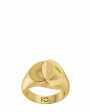 10.ТЕНГРАН Кольцо Double S, цвет золотой - миниатюра 1