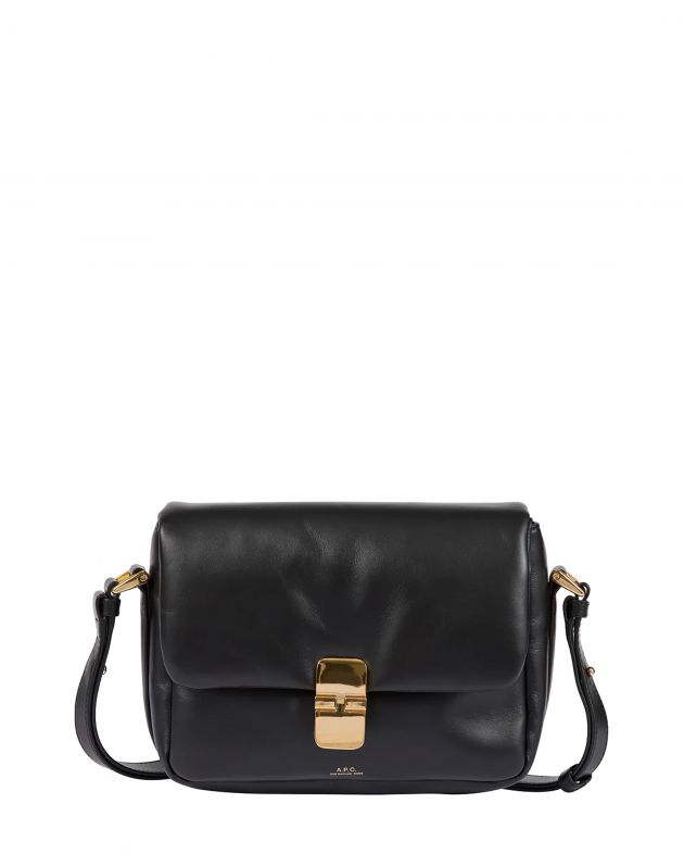 A.P.C. Сумка Grace Soft Bag, цвет черный - изображение 1