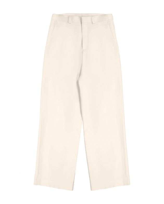LANEUS Прямые брюки, цвет кремовый - изображение 1